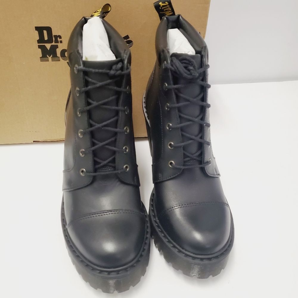Dr. Martens Women's Averil Fashion Black Boots - Picture 7 of 11